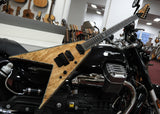 B.C. Rich Electric Guitar JR-V Extreme Exotic Spalted Maple / Floyd Rose