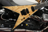 B.C. Rich Electric Guitar JR-V Extreme Exotic Spalted Maple / Floyd Rose