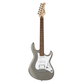 Cort Electric Guitar G250-SVM Silver Metallic, inkl. Gigbag