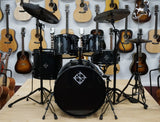 Dixon Drumset FUSE mit Mapex 800er Black Hardware und Centent Dark Star B-20 Cymbals