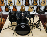 Dixon Drumset FUSE mit Mapex 800er Black Hardware und Centent Dark Star B-20 Cymbals