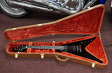 Gibson Electric Guitar Flying V 80's Ebony (Schwarz hochglanz) inkl. Originalkoffer