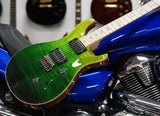 PRS Paul Reed Smith USA Custom 24 Ten Top Wood Library in Green Fade