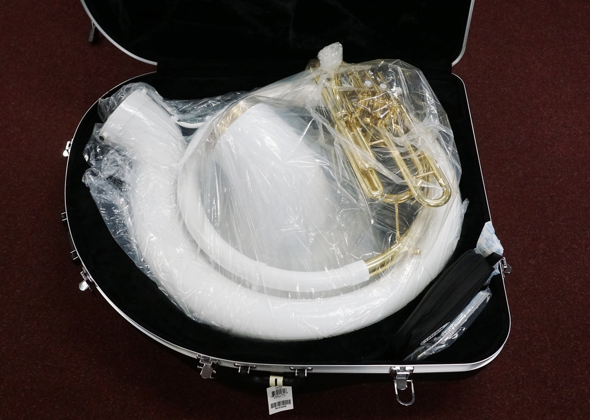 Jupiter Sousaphone JSP1000 Fiberglas mit Hardschalenkoffer, perfekt fü