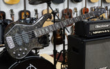 Sandberg Custom Supreme 5-String Birdseye Maple Black Transparent Highgloss inkl. Gigbag