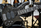 Sandberg Custom Supreme 5-String Birdseye Maple Black Transparent Highgloss inkl. Gigbag