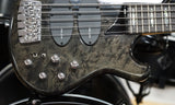 Sandberg Custom Supreme 5-String Birdseye Maple Black Transparent Highgloss inkl. Gigbag