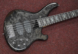 Sandberg Custom Supreme 5-String Birdseye Maple Black Transparent Highgloss inkl. Gigbag