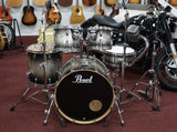 Pearl Drumset Vision Maple in Silver-Black Burst Sparkle inkl. Hardware (ohne Becken) - Ahorn Kessel