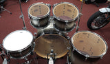 Pearl Drumset Vision Maple in Silver-Black Burst Sparkle inkl. Hardware (ohne Becken) - Ahorn Kessel