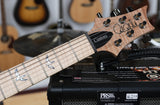 PRS Paul Reed Smith USA Custom 24 Ten Top Wood Library in Charcoal Fade Smokeburst