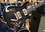 PRS Paul Reed Smith SE Hollowbody Standard Piezo in Dog Hair Smoke Burst inkl. Koffer