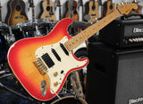 Schecter USA California Dream Custom Shop in Cherry Sunburst inkl. Originalkoffer