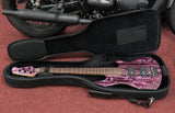 Marleaux Votan 5-String Premium Figured Chestnut in Psychedelic Purple inkl. Softcase