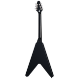Epiphone by Gibson Electric Guitar Kirk Hammett Flying V 1979 in Schwarz inkl. Koffer
