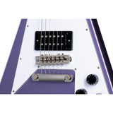 Epiphone by Gibson Electric Guitar Kirk Hammett Flying V 1979 in Purple Metallic inkl. Koffer