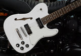 Fender Electric Guitar Telecaster Jim Adkins JA-90 Telecaster Thinline (White) - Occasion