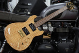 Fernandes Custom Natural Quilted Maple Top, Mahagony Body