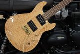 Fernandes Custom Natural Quilted Maple Top, Mahagony Body