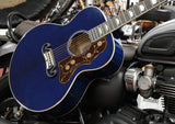 Sigma Acoustic Guitar GJA-SG200-RBL Royal Blue Ltd. Edt. mit LR Baggs Tonabnehmer inkl. Gigbag