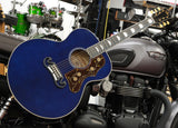 Sigma Acoustic Guitar GJA-SG200-RBL Royal Blue Ltd. Edt. mit LR Baggs Tonabnehmer inkl. Gigbag