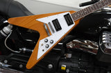 Gibson Electric Guitar 70's Flying V Antique Natural inkl. Originalkoffer