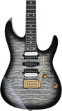 Ibanez Electric Guitar AZ47P1QM-BIB Premium Black Ice Burst inkl. Gigbag