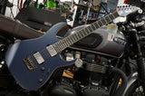Ibanez Electric Guitar RG5121-DBF Prestige Dark Tide Blue Flat inkl. Originalkoffer