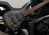 Ibanez E-Bass 4-String Soundgear SR300EDX-BZM Black Ice Frozen matte