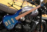 Ibanez E-Bass 5-String Soundgear SR375E-SPB Sapphire Blue Transparent