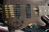 Ibanez E-Bass 6-String Soundgear SR5006-OL Wenge Natural, aktive Elektronik, Bartolini Pickups