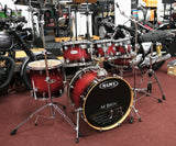 Mapex Drumset M-Birch (Birkenkessel) in Black Forrest Cherry Burst - inkl. Hardware - ohne Cymbals