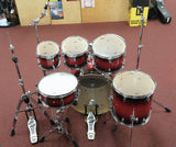 Mapex Drumset M-Birch (Birkenkessel) in Black Forrest Cherry Burst - inkl. Hardware - ohne Cymbals