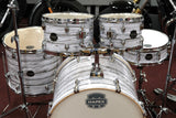 Mapex Drumset Venus in White Marblewood Limited Edition inkl. Hardware, ohne Cymbals
