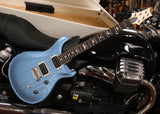 PRS Paul Reed Smith USA CE 24-08 Swamp Ash - Pattern Thin - Frost Blue Metallic Limited Edition - inkl. Gigbag