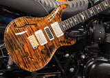 PRS Paul Reed Smith USA Special Semi-Hollow 10-Top Orange Tiger Flamed Maple - inkl. Koffer