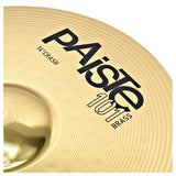 Paiste Cymbals 101 Brass 14" Crash - zum tiefsten Preis weltweit.