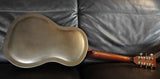 Regal Resonator Stahlsaitengitarre RC-58TT Tricone Black Brass Powder-coated