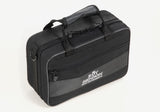 Roy Benson Taschencornet / Taschentrompete PT-101K (Pocket Trumpet) in Schwarz-Gold, Bb-Stimmung inkl. Softcase