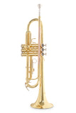 Roy Benson Trompete TR-101 Goldmessing in Bb-Stimmung inklusive Softcase