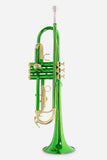 Roy Benson Trompete TR-101E Grün in Bb-Stimmung inklusive Softcase