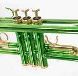 Roy Benson Trompete TR-101E Grün in Bb-Stimmung inklusive Softcase