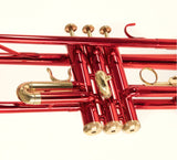 Roy Benson Trompete TR-101R Rot in Bb-Stimmung inklusive Softcase