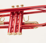 Roy Benson Trompete TR-101R Rot in Bb-Stimmung inklusive Softcase
