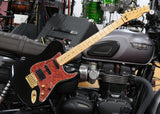 Schecter USA Tele-Strat Custom Shop in Schwarz inkl. Originalkoffer
