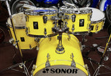 Sonor Drumset AQ1 Studio Lite Yellow mit HS2000 Hardware