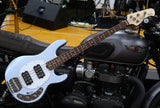 Sterling by Music Man - Sub Series Stingray Ray4HH LBM 4-String Lake Blue Metallic