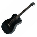 Journey Instruments Reisegitarre Carbon Schwarz Hochglanz OF660