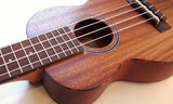Leho Ukulele Sopran LHUS-MM Mahagoni inkl. Transporttasche