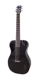 Journey Instruments Reisegitarre Carbon Schwarz Hochglanz OF660